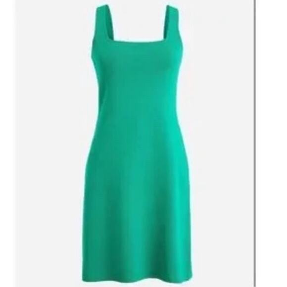 J. Crew Green Mini Dress - Picture 2 of 6
